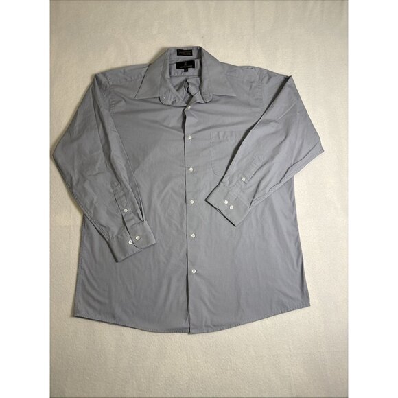 Valerio Garati Men's Grey Dress Shirt Button down 32/33 Large - Picture 1 of 6